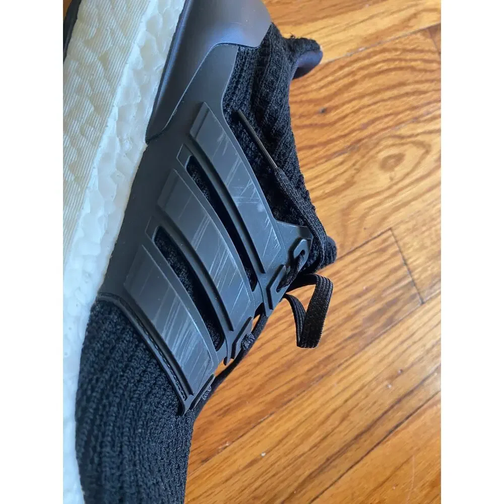 EUC Adidas Ultra Boost running or walking shoes size 9.5 womens black sneakers